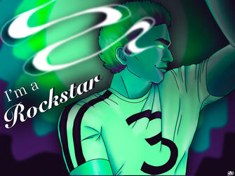 One character, bust shot