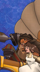 Two characters, full body